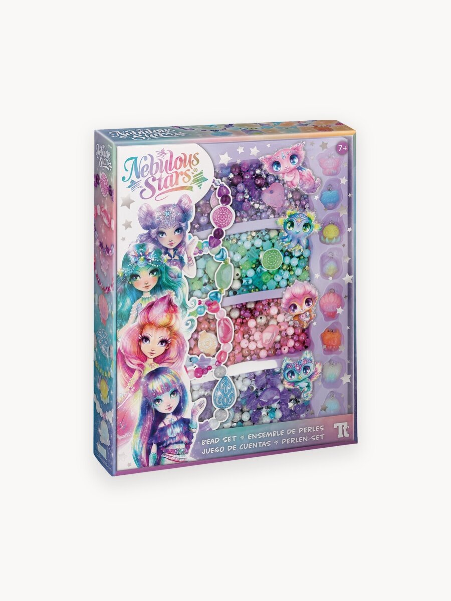 Серия Nebulia. Набор для создания украшений для девочек Nebulous Stars (более 4000 бусин, 8 амулетов) 11108_NSDA