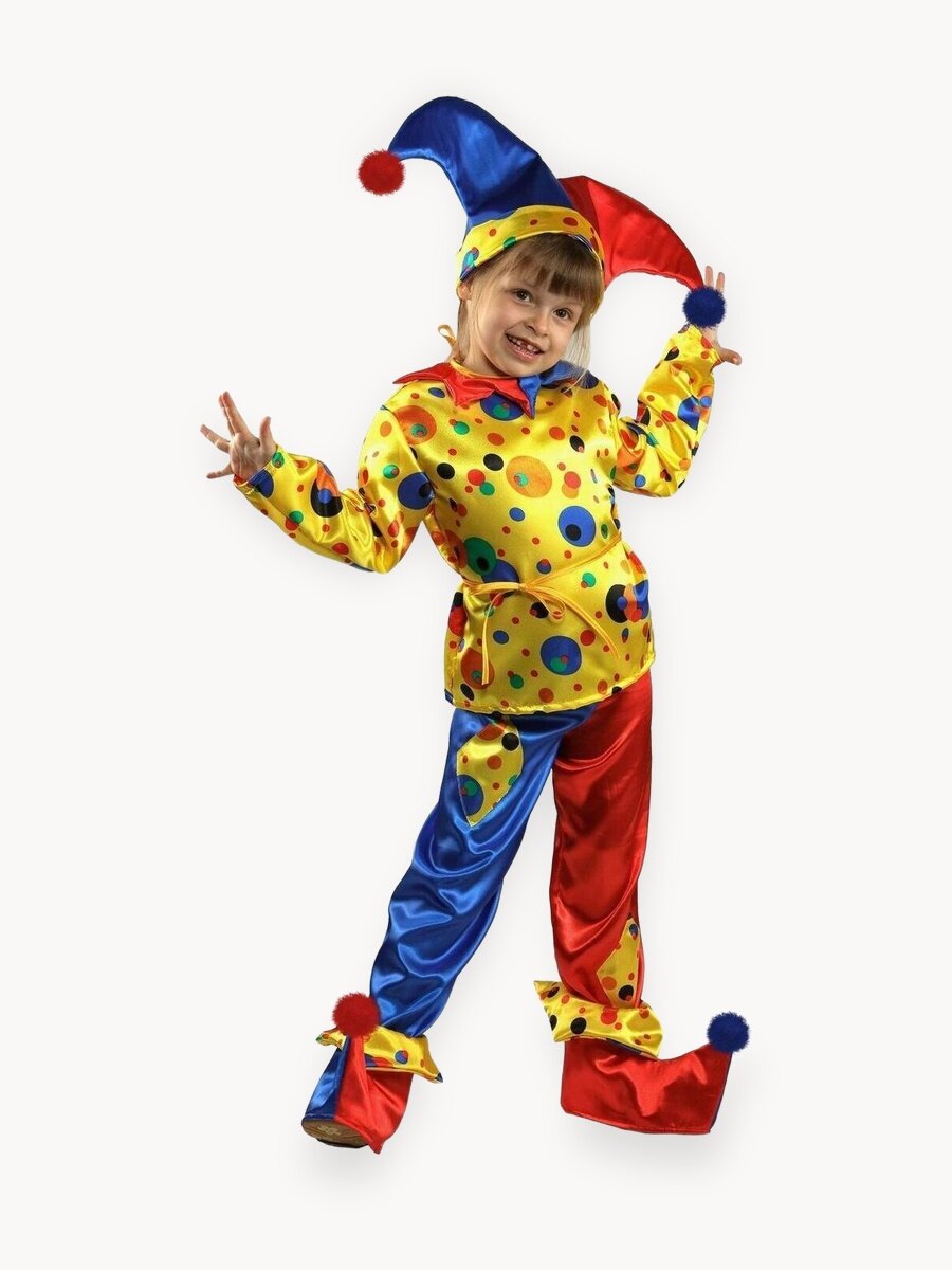 7005 Петрушка (Сорочка, брюки, головной убор) р.146-72