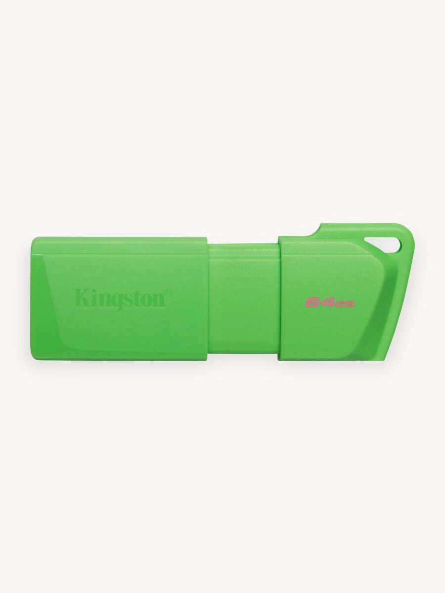 Флешка Kingston USB-накопитель DataTraveler Exodia M 64GB USB 3.2 NEON (GREEN) зеленый