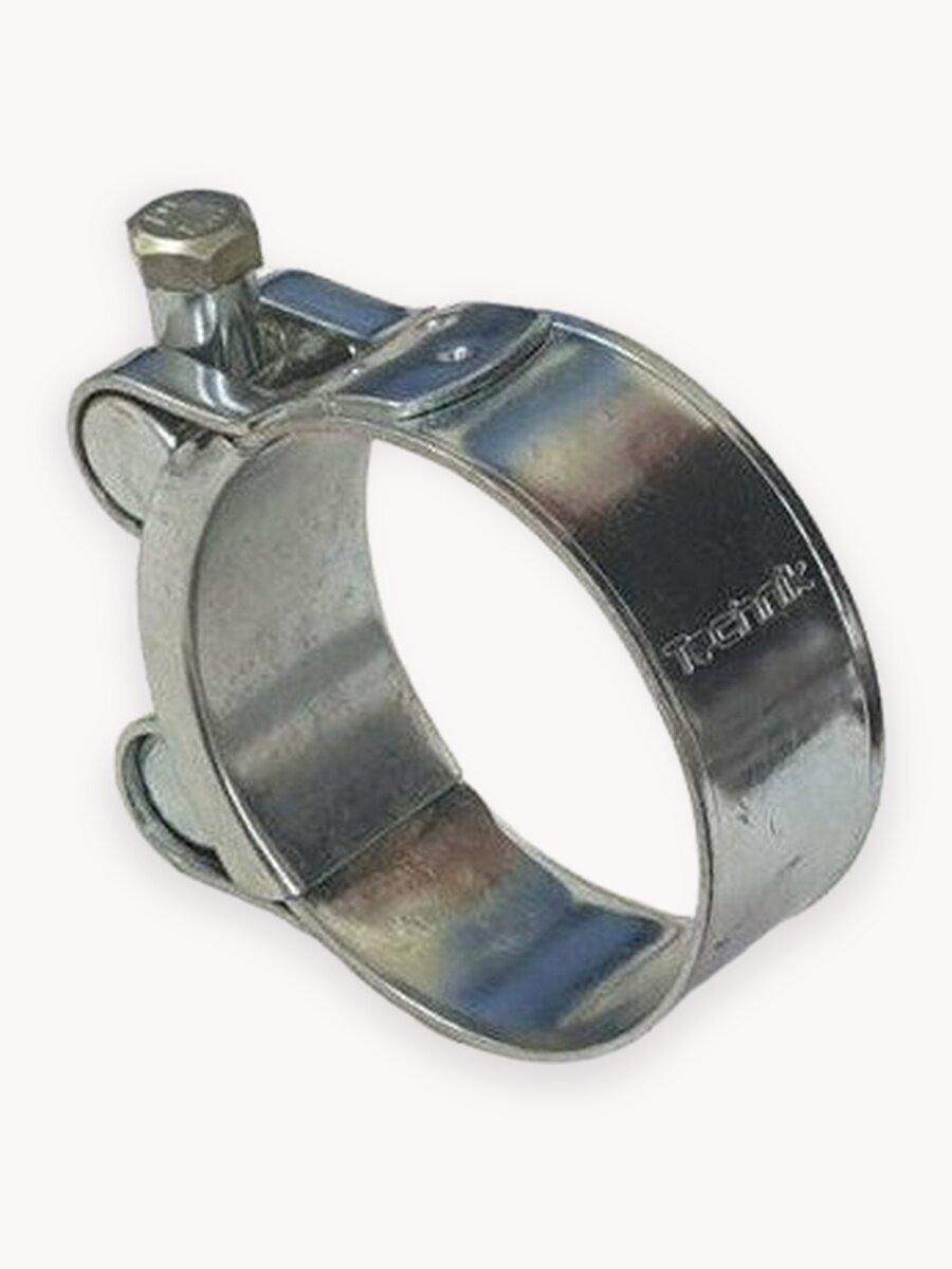 Хомут силовой одноболтовый 36-39 мм (W1-оцинк) Technik 1шт
