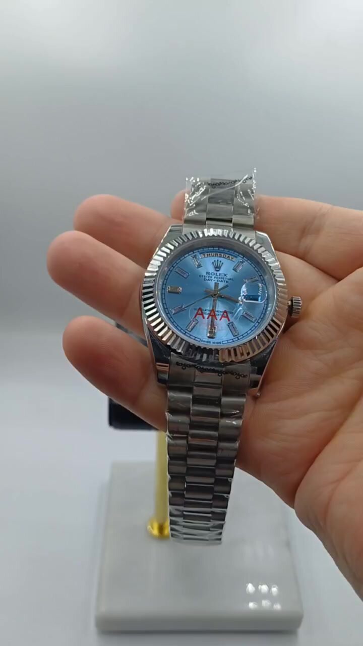 Наручные часы Rolex, серебряный — фото 1
