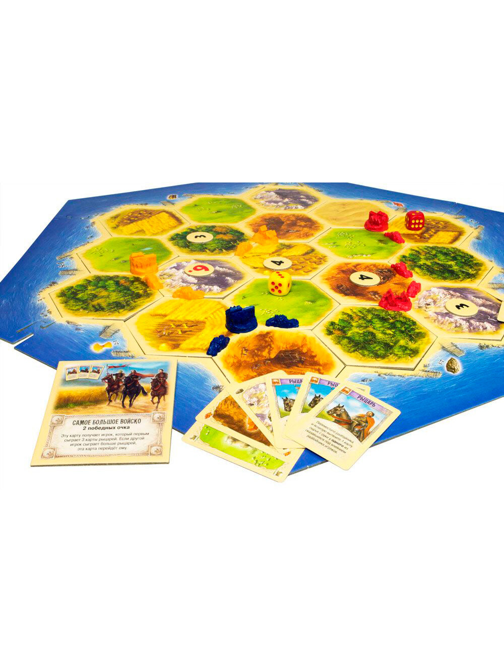 Настольная игра HOBBY WORLD Catan Колонизаторы семейная для детей и взрослых 10 лет — фото 1