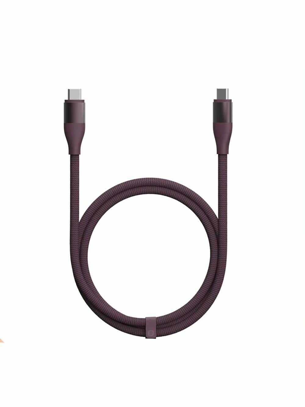 Кабель Xiaomi Type-C - Type-C Fast Charge 6A 100Вт 1м, фиолетовый — фото 1