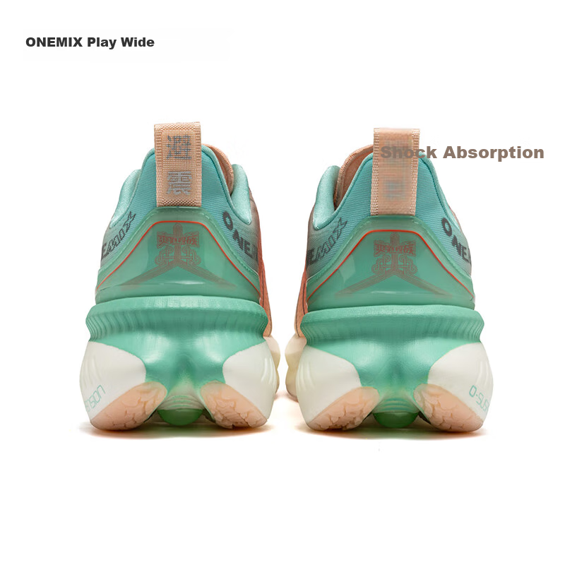 Кроссовки onemix, размер 38, pink/green