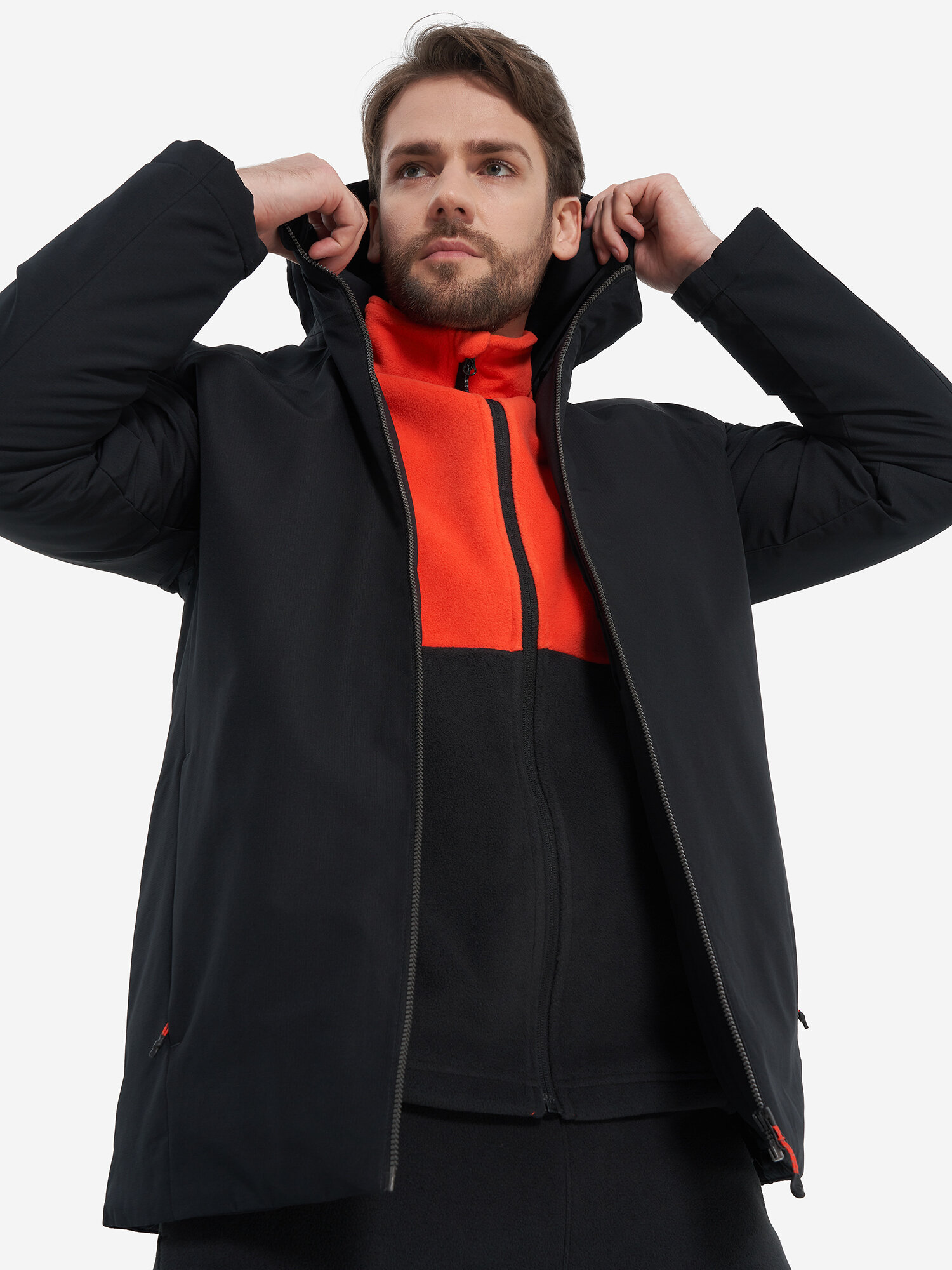 Куртка спортивная Northland Professional Men's hiking padded jacket размер 54 черный
