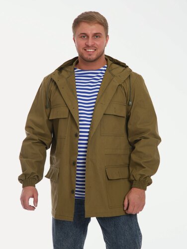 Изображение товара Куртка тактическая мужская демисезонная, для рыбалки, для охоты, камуфляжная, штормовка