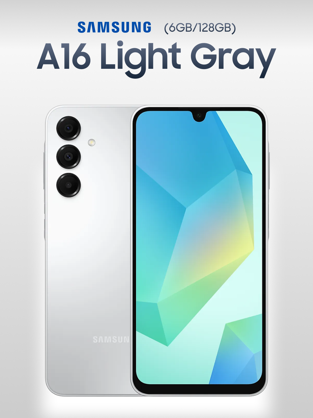 Смартфон Samsung Galaxy A16 8ГБ 256ГБ, Super AMOLED, 90Hz 6.7", 50 MP, В белом цвете