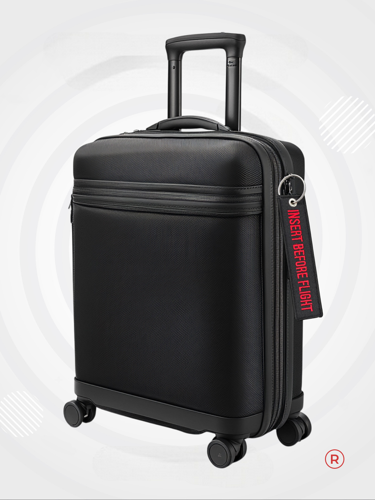 Брелок remove, черно-красный — фото 1