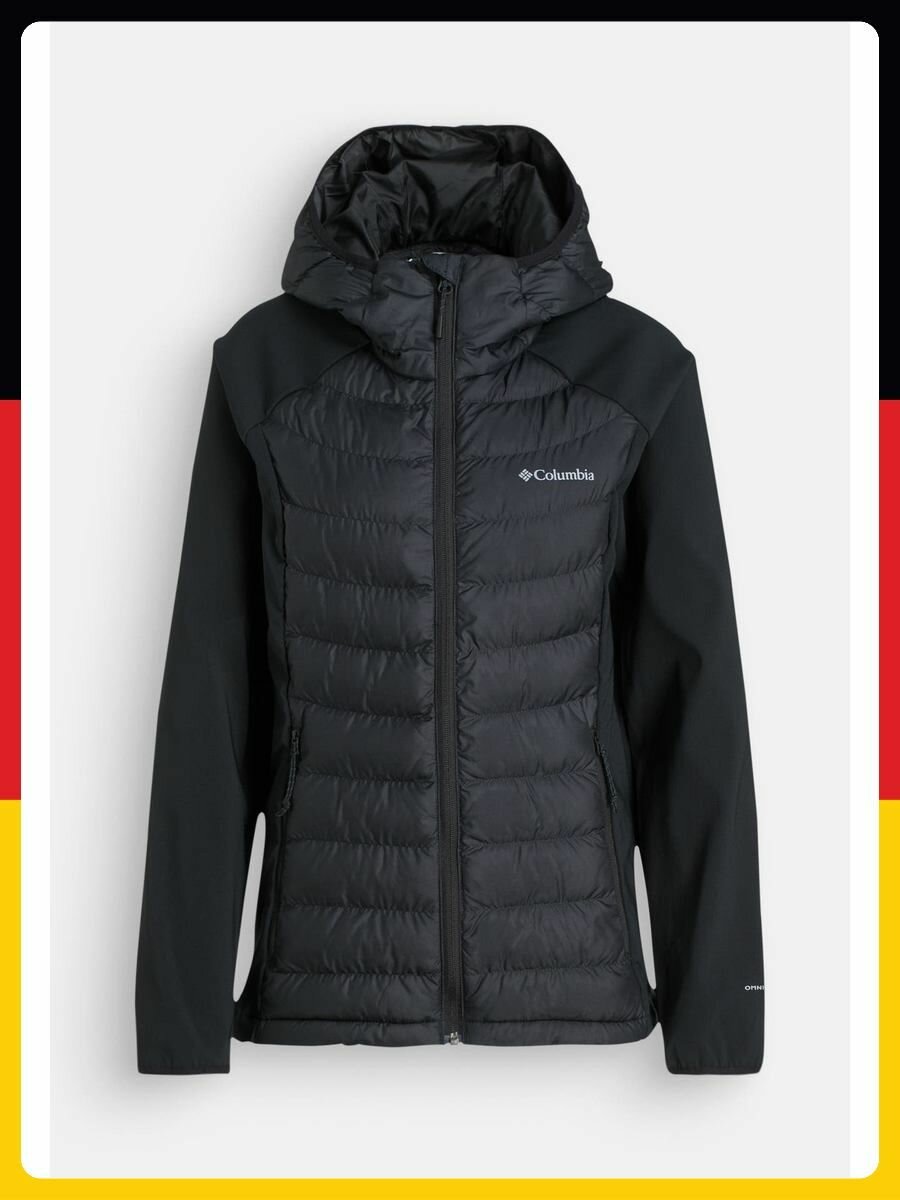 Пуховик Columbia Базовая коллекция, размер S, черный