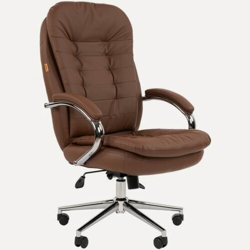 Изображение товара Кресло офисное Chairman 795 ЭКО Россия экокожа коричневый