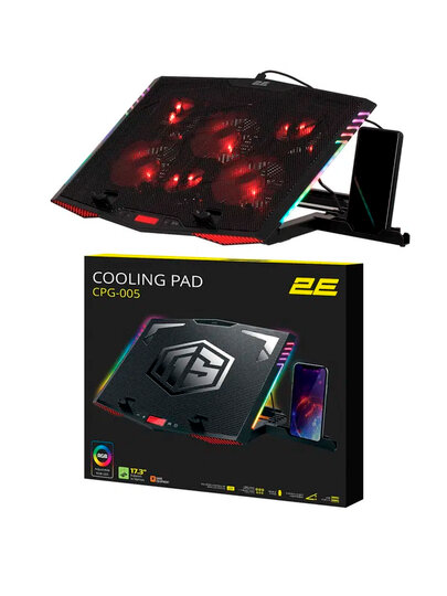 Охлаждающая подставка для ноутбука 2E Gaming Cooling Pad CPG-005