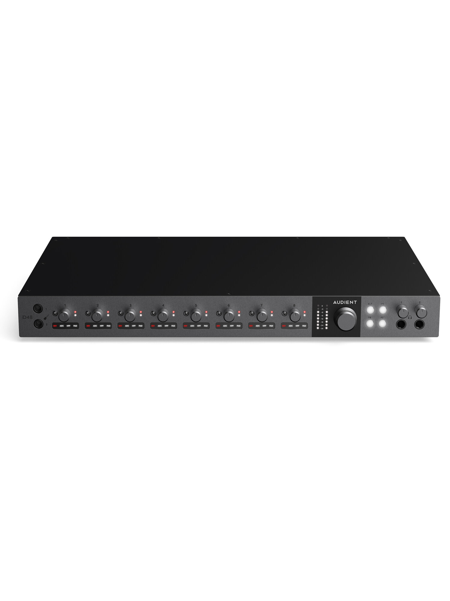 Аудиоинтерфейс Audient iD48 с 8 микрофонными преампами Audient Console
