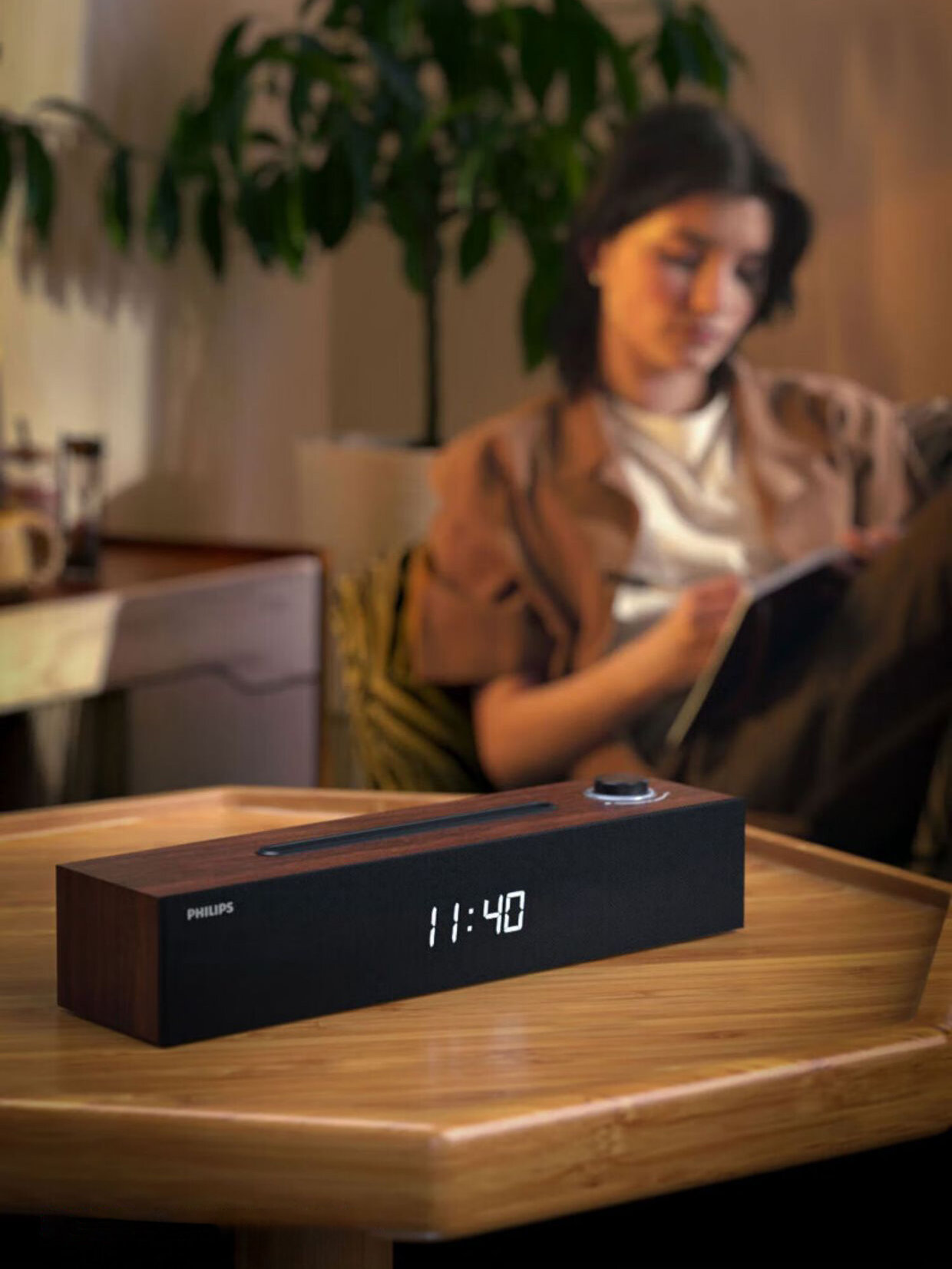 Портативная акустическая система Philips SPA3809, Bluetooth 5.3, USB, 2×3 Вт — фото 1