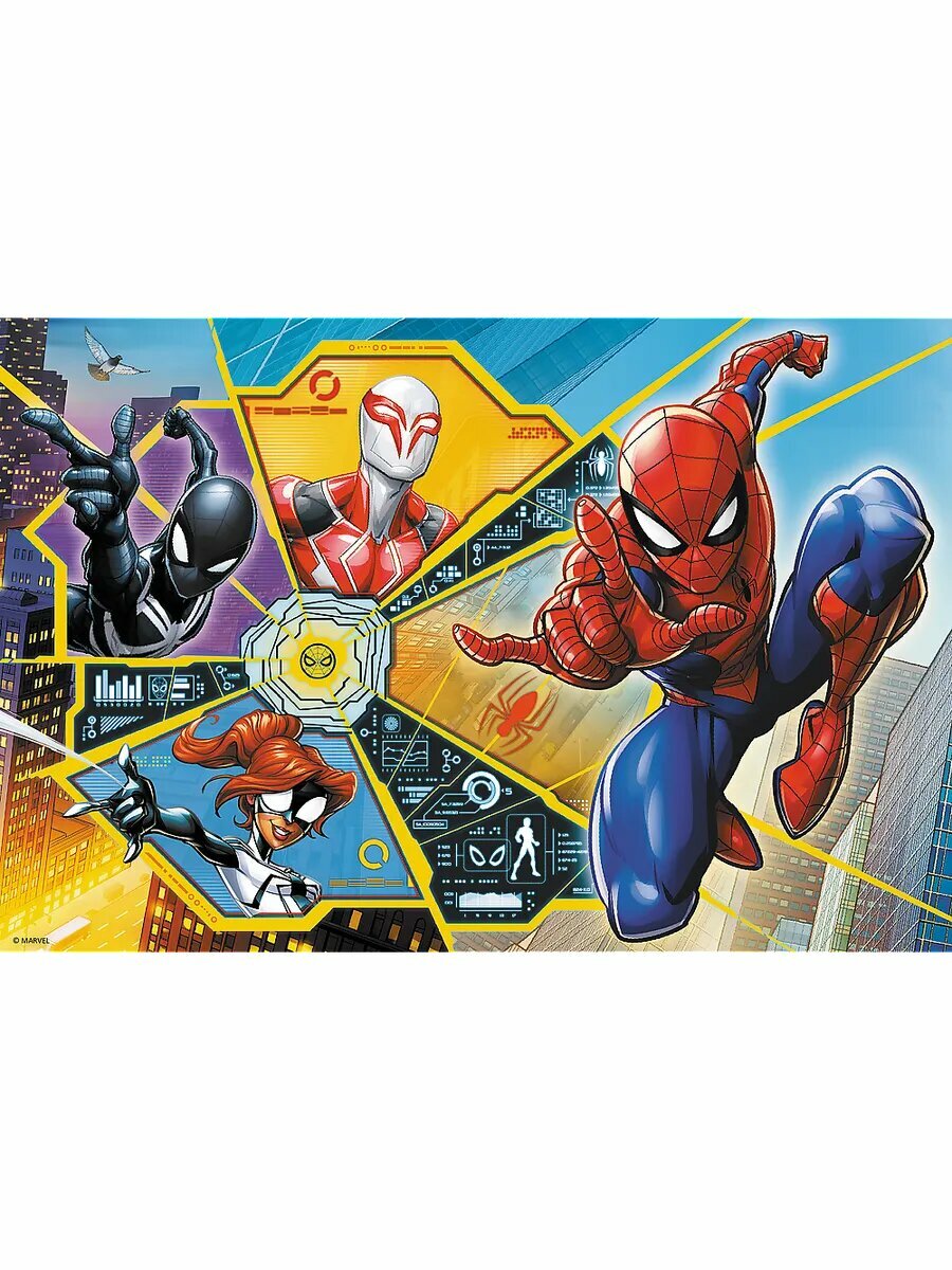 В сети, Человек-паук, 60 дет, Trefl — фото 1