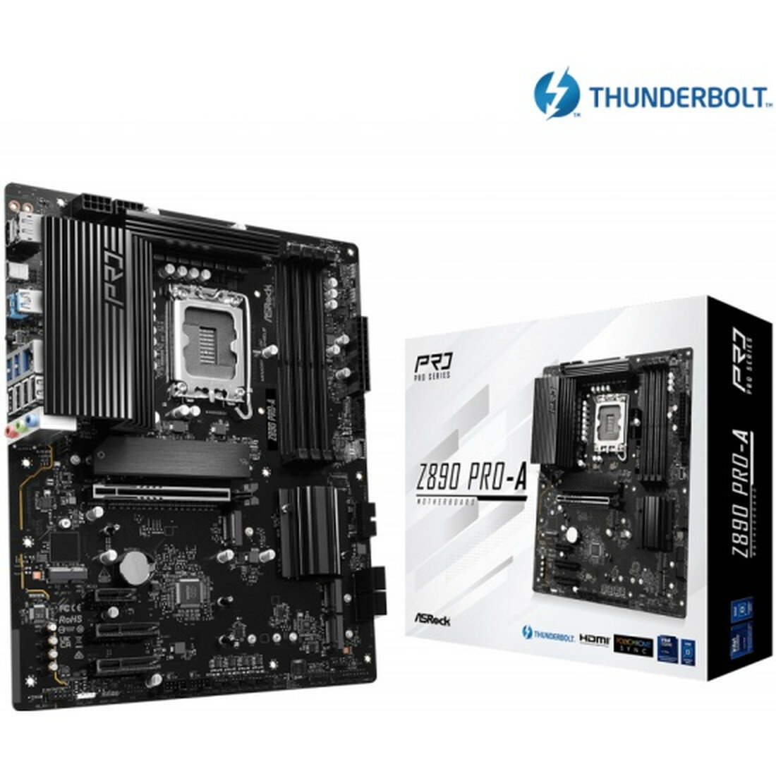 Материнская плата ASRock Z890 PRO-A, форм-фактор ATX