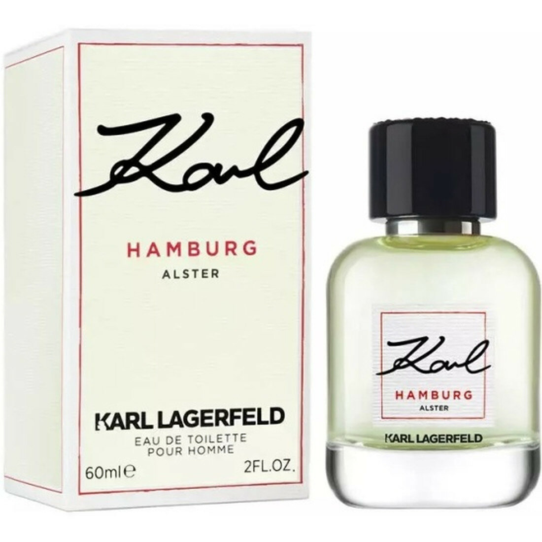 Туалетная вода Karl Lagerfeld "Places hamburg", для мужчин, 60мл