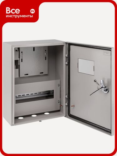 Изображение товара Учетно-распределительный щит ЩУ-1ф/1-0-12 IP66х165 TDM ELECTRIC 395x310, для установки на открытом воздухе