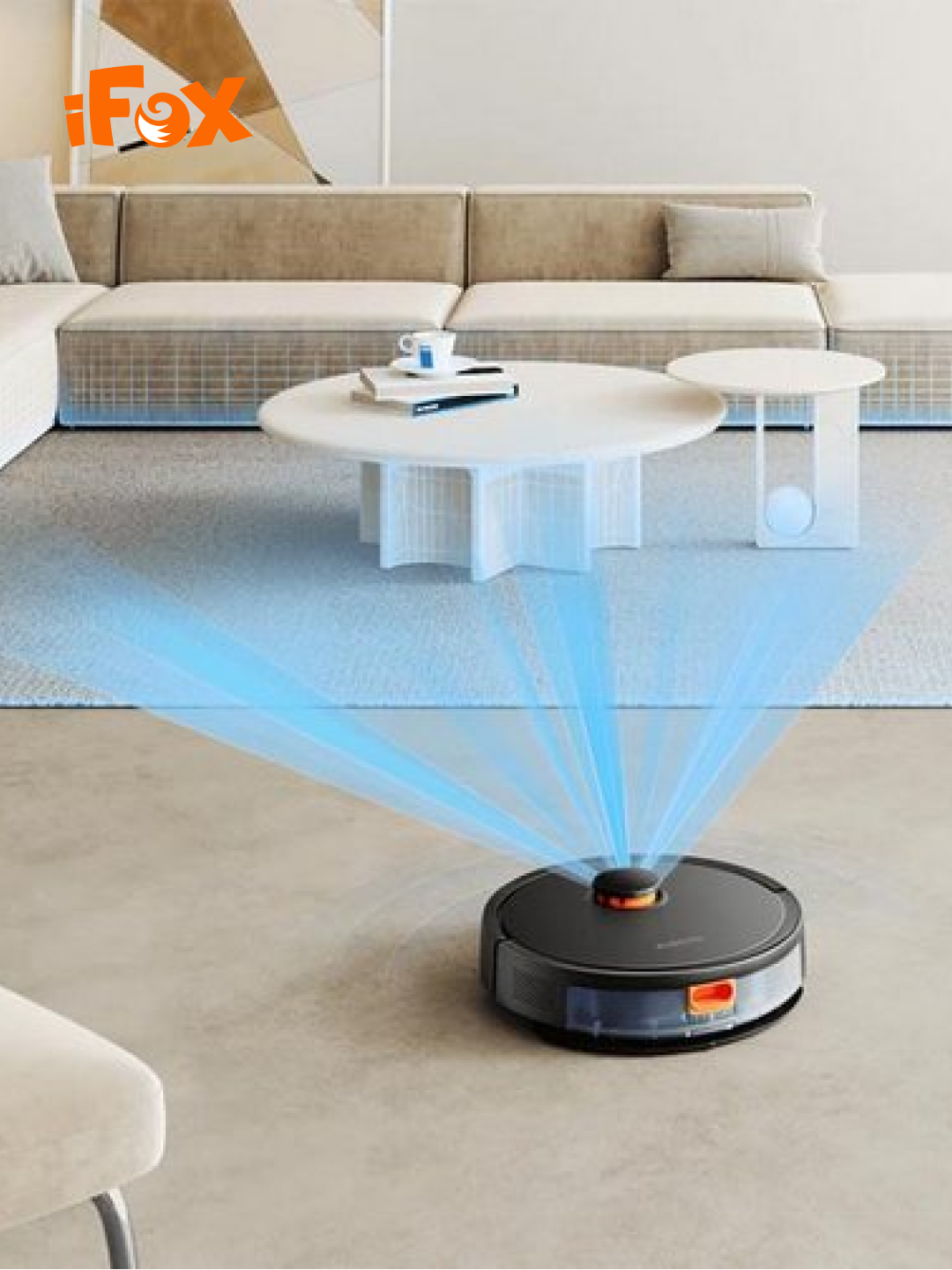 Робот-пылесос Xiaomi Robot Vacuum S20, сухая/влажная уборка, 360°, лидар, 120 мин. — фото 1