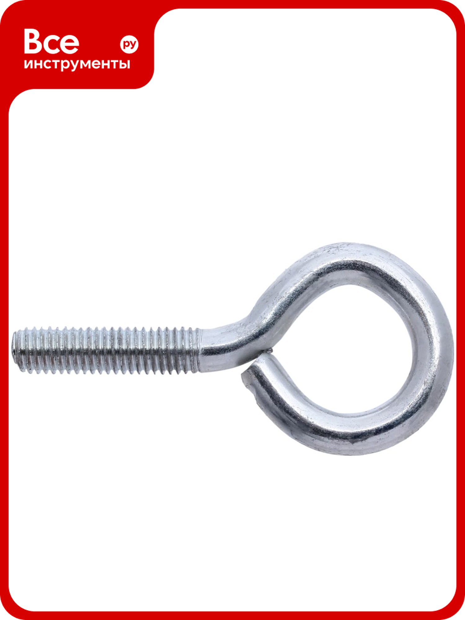 Кольцо с метрической резьбой RMG цинк, M8x30, 100 шт. К-с-М/Р-008-0030-0100