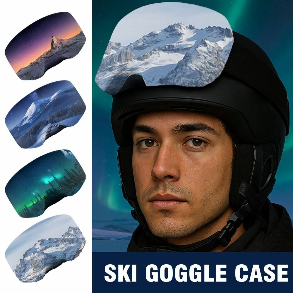 Противоскользящий защитный чехол для горнолыжных очков