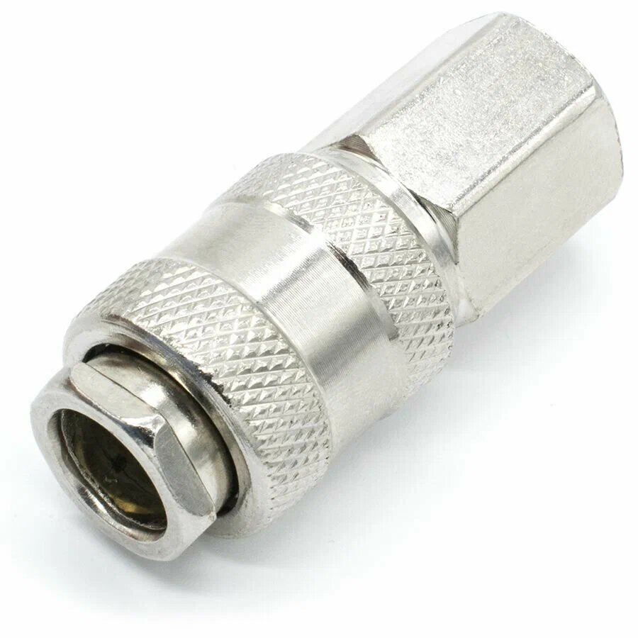 Быстроразъем PARTNER пневматический с клапаном с внутренней резьбой 1/2"