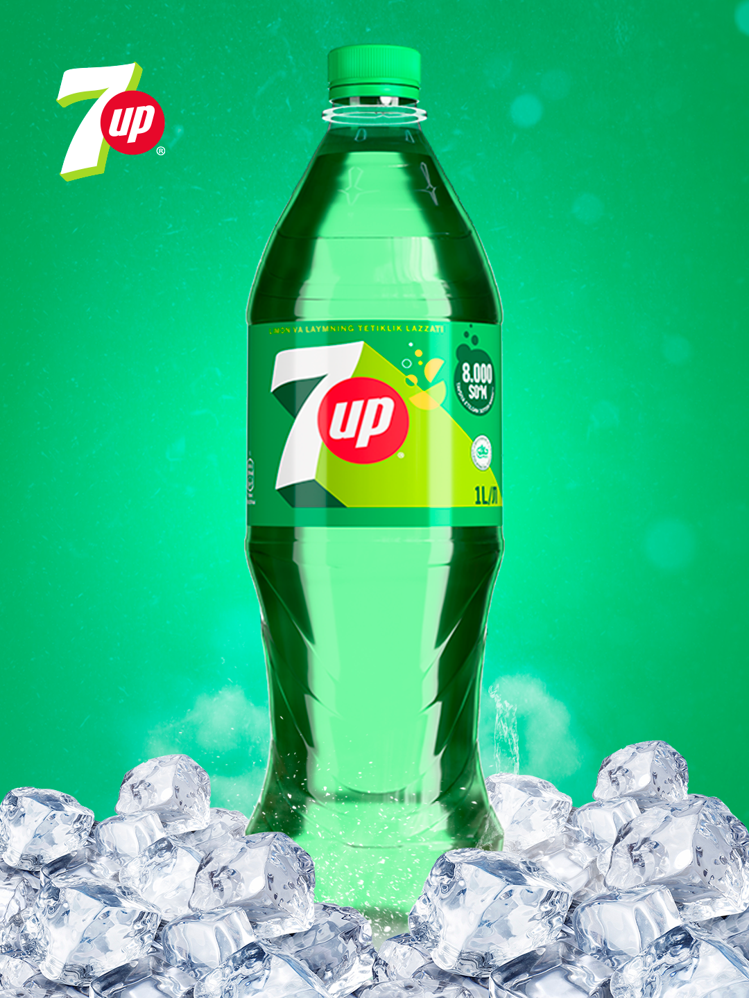 "7-UP" - 1,0л, 1 шт