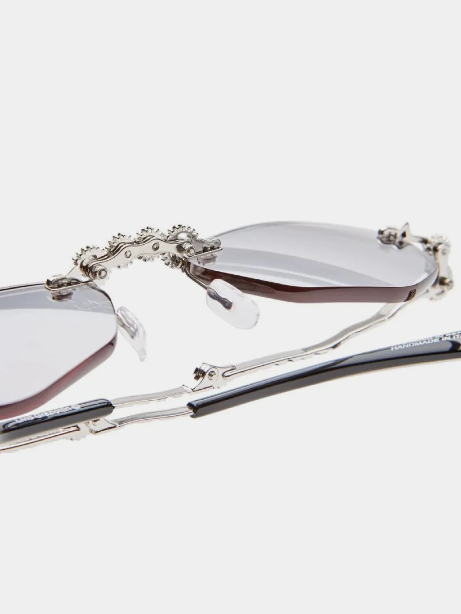 Солнцезащитные очки Kuboraum, Silver — фото 1