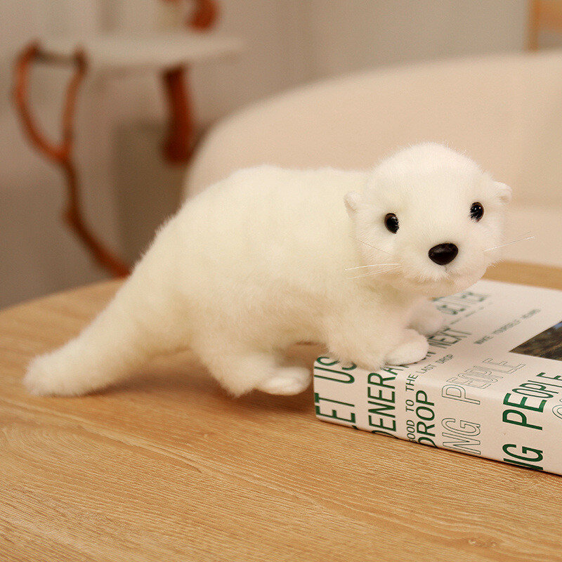 Evrazijskij gorizontalnaja otter mягкая igrushka s korotkym plush materialom dlya detskoy podushki i kollekcionnogo podarka