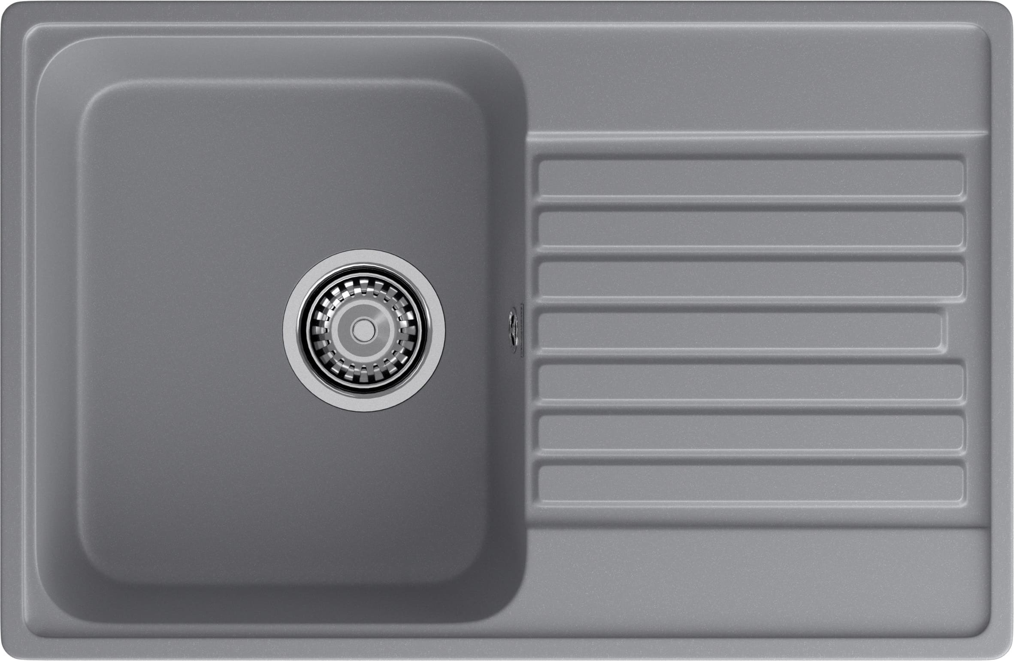 Мойка кухонная GranFest QUARZ GF-Z78 темно-серый