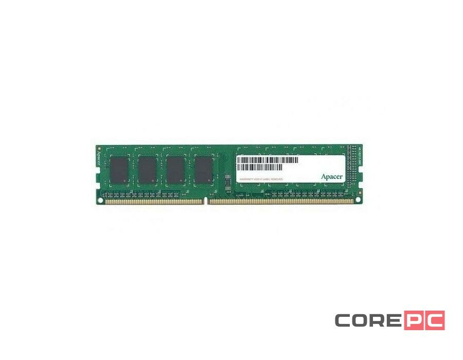 Оперативная память для быстрой работы 4 Gb 1600 MHz Apacer (DG.04G2K. KAM)
