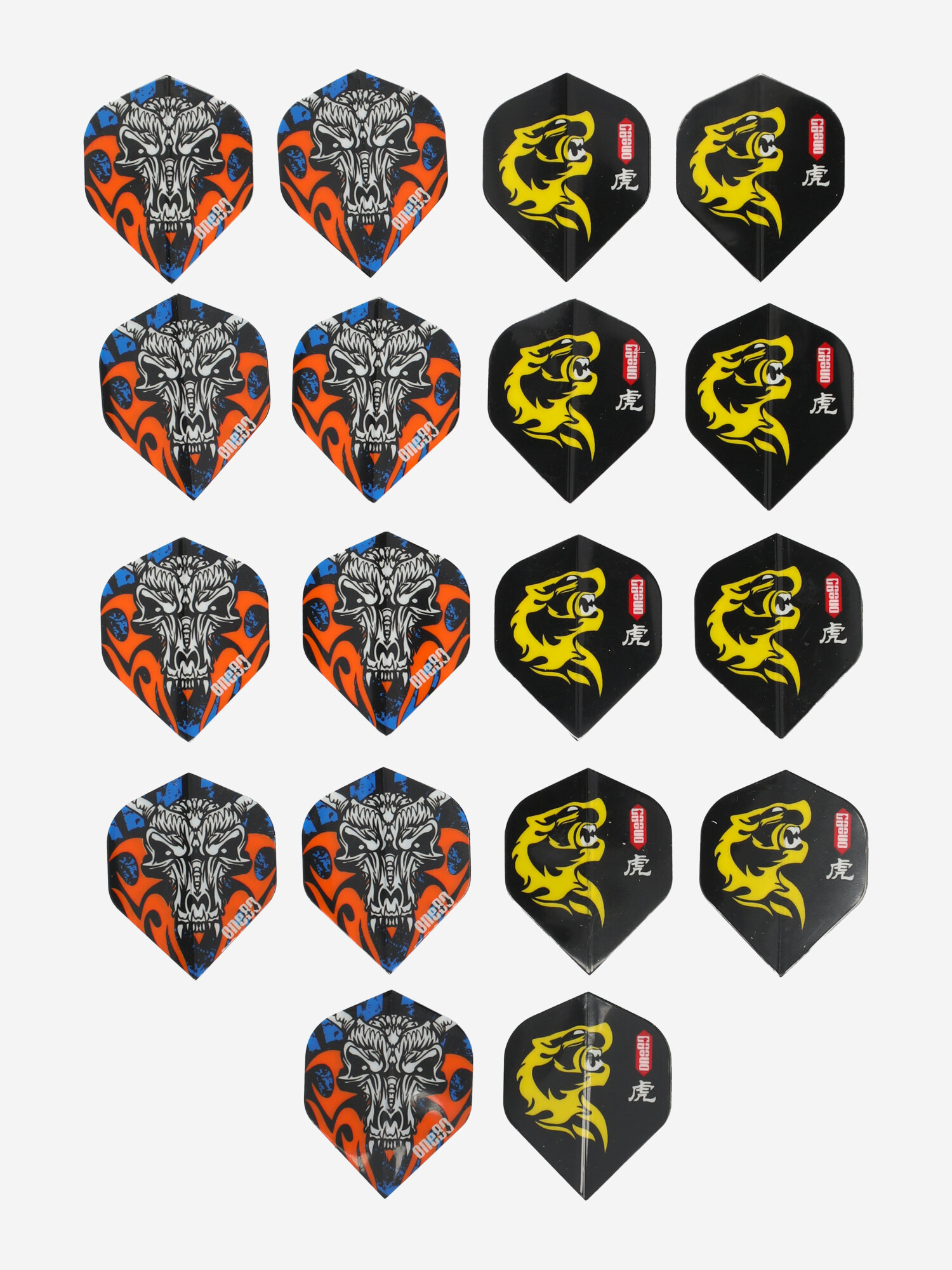 Набор для Дартс One80 Vapor 180 (Мишень + 6 дротиков, 18 г) — фото 1