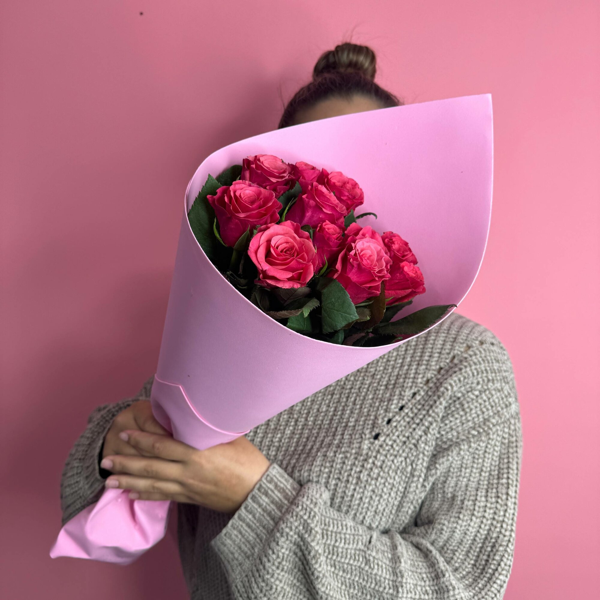 Букет из 11 голландских роз Такази