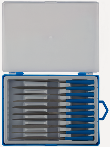 Изображение товара ЗУБР 140 мм, 10 предм, набор надфилей, Профессионал (16021-2-H10)