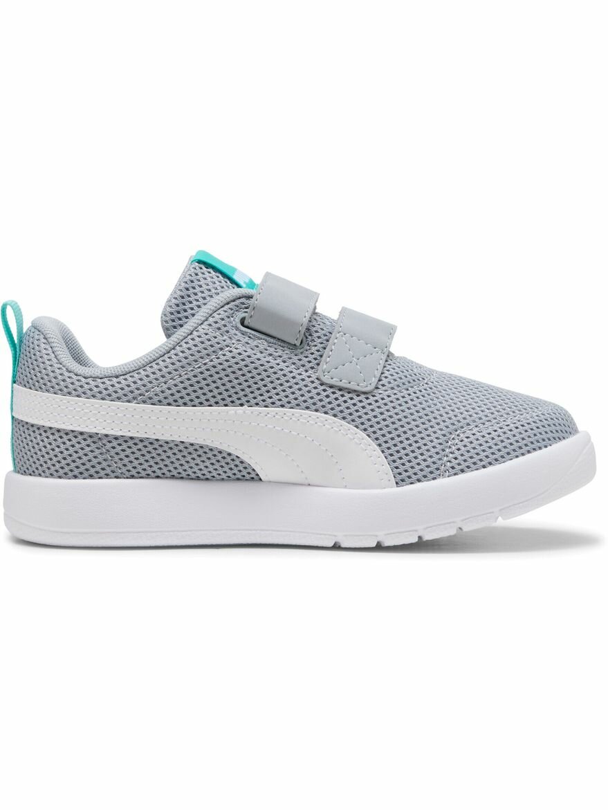 Кеды PUMA Courtflex V3 Mesh PS, размер 2, серый — фото 1
