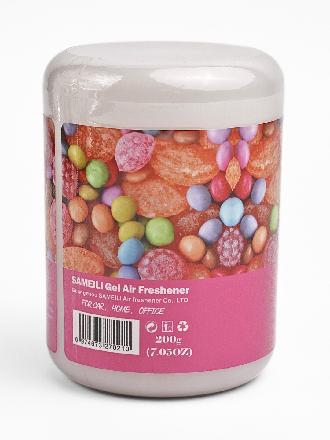 Гелевый авто ароматизатор Sameili: Bubble gum незабываемый запах. — фото 1