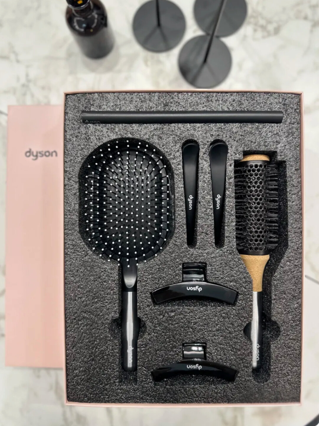 Dyson Набор расчесок 7 в 1, расческа, заколки, щетка для волос