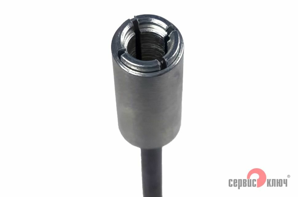 Съемник маслосъемных колпачков 7 мм цанга, длина 320 мм, Сервис Ключ — фото 1