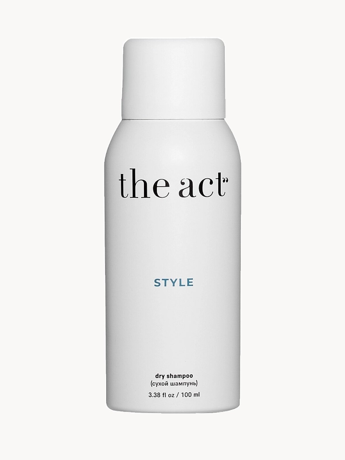 Сухой шампунь для волос The Act серия Style, для всех типов волос, 100 мл