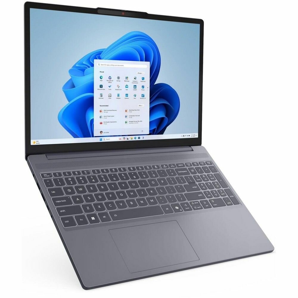 Ноутбук Lenovo IdeaPad Slim 3 15ARP10 AMD Ryzen 7 7735HS, 16ГБ, 512 ГБ, AMD Radeon 680M, 15.3" 1920x1200 60Гц IPS, noOS (83K7000XRK)