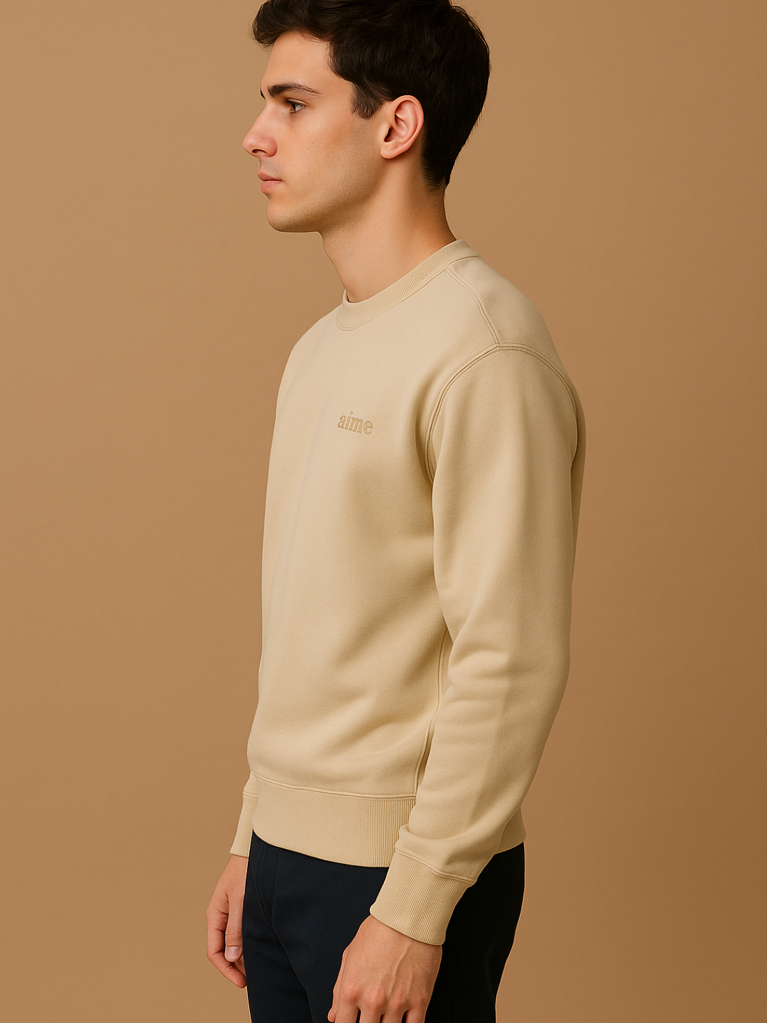 Свитшот DNZ, размер M, , бежевый — фото 1