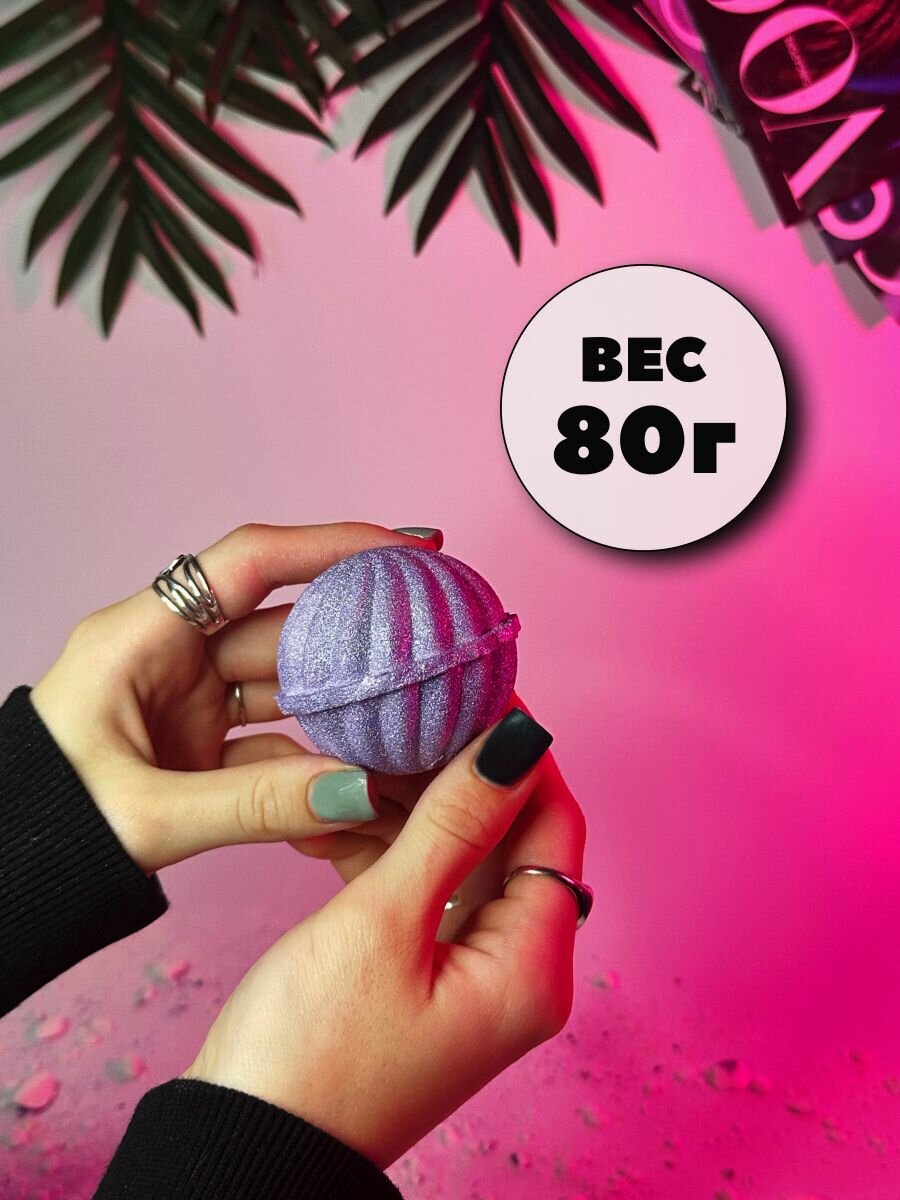 3D форма для бомбочек Зефирная сфера 6 см — фото 1