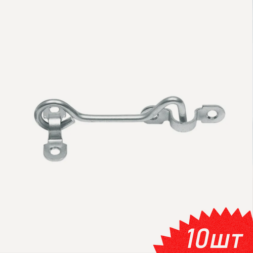 Изображение товара Крючок ветровой КР-100 цинк, 10 шт