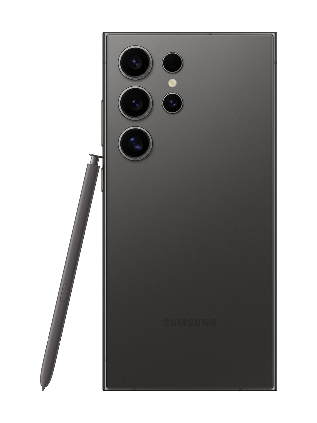 Смартфон Samsung Galaxy S24 Ultra 12/512 ГБ, Dual: nano SIM + eSIM, Titanium Black — фото 1