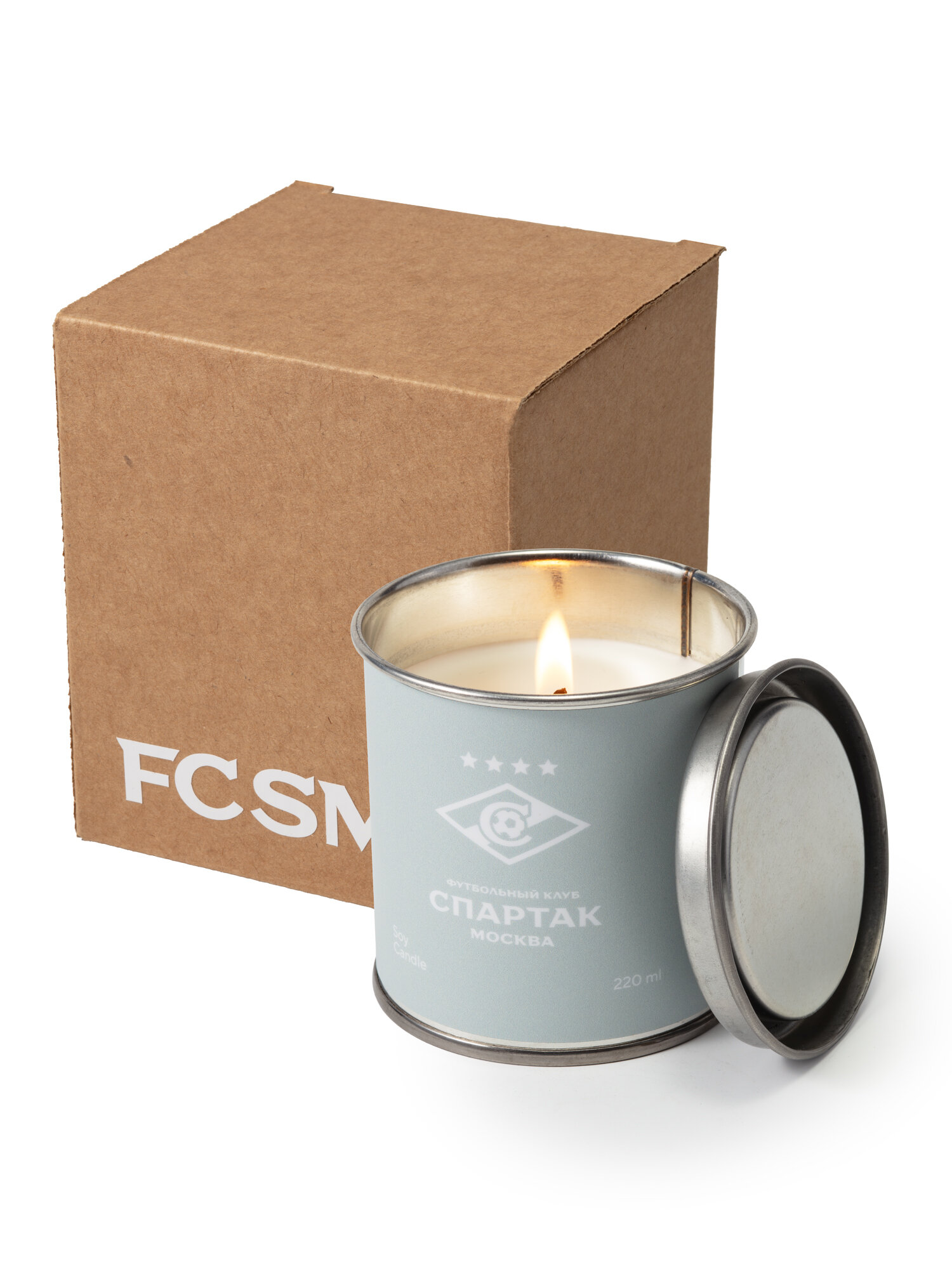 Ароматическая свеча FCSM (белые цветы, хлопок)