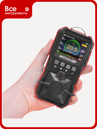 Изображение товара Газоанализатор (комбинированный измеритель 4 в 1) мегеон 08009 к0000034419, силиконовая