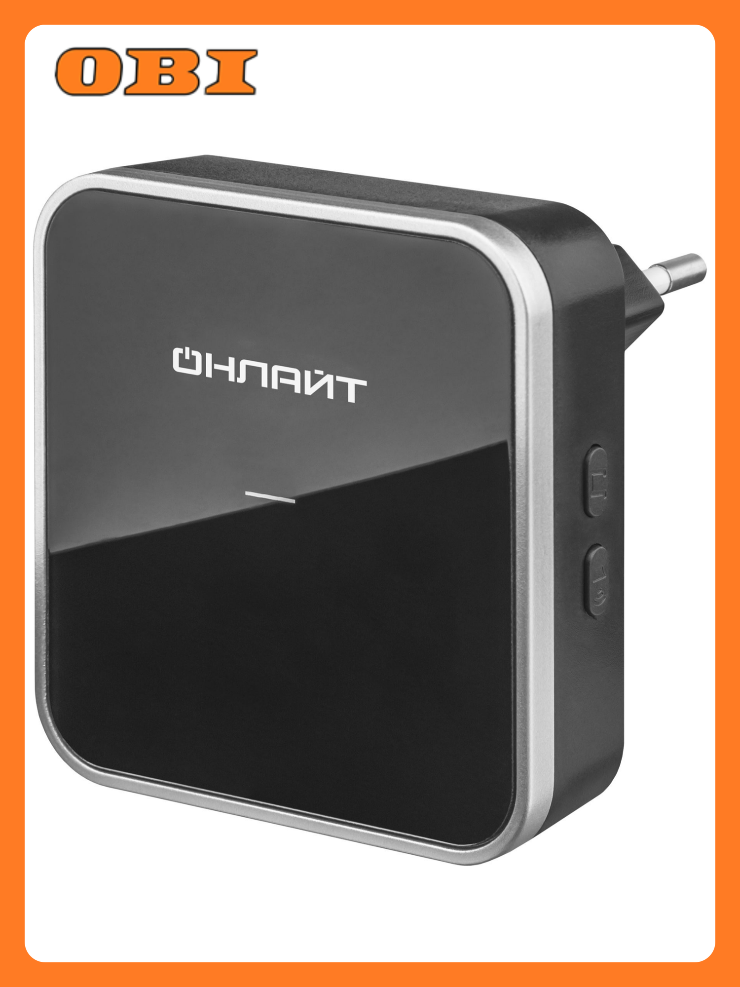 Звонок электрический онлайт черный 230В