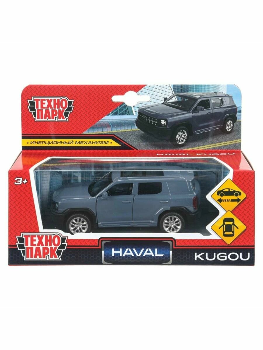 Машина металлическая инерционная Haval Kugou, 11 см
