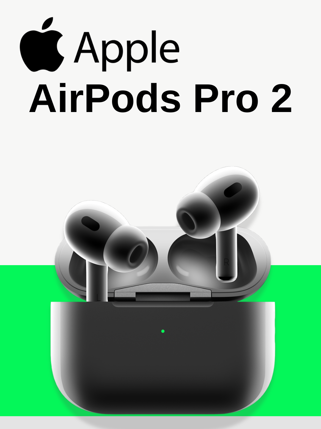 Супер скидка , Наушники Dubai Air Pods Pro 2 Copy Lux , Hi-Tech, шумоподавление, накладные, тип крепления ухо, белые