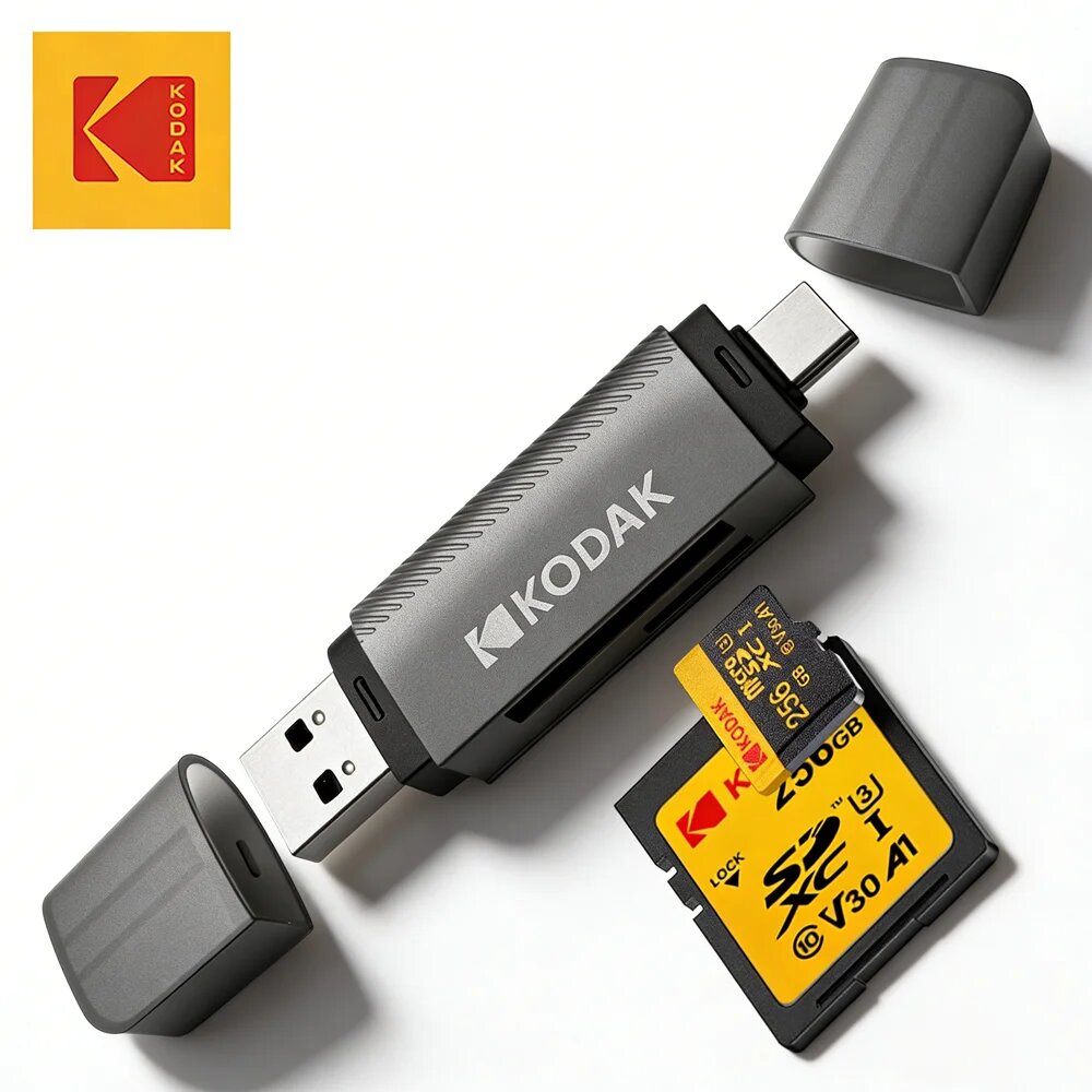Kodak Type-C 3.0 microSD Card Reader C100