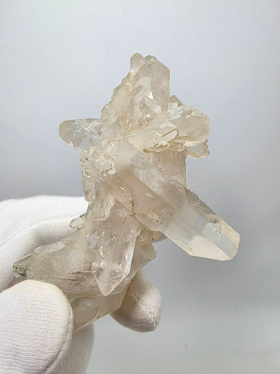 Горный хрусталь (Щётка) 98 мм, 116 г. — фото 1